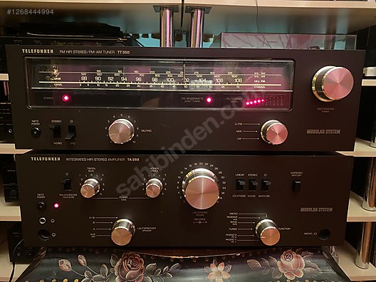 İkinci El ve Sıfır Alışveriş / Ev Elektroniği / Ev Müzik Sistemleri / Amfi / Telefunken