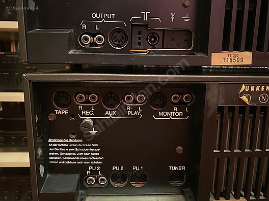 Transistör Çıkışlı Telefunken Amfi