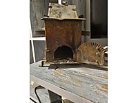 tarihi eser gibi 1920 de yapılmış ocak