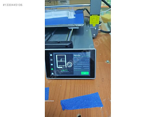 3D Yazıcı / CREALİTY ENDER 3 V3 PLUS 3D YAZICI TEMİZ KULLANILMIŞ
