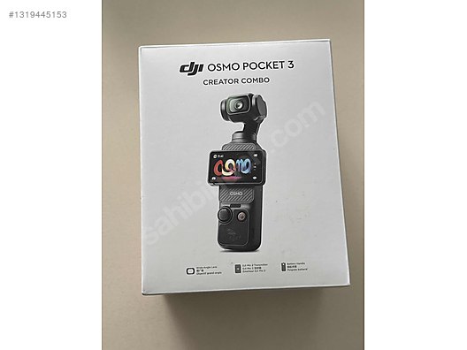 Osmo Pocket 3 Creator Combo Ekstralı on sahibinden.com - 1319445153