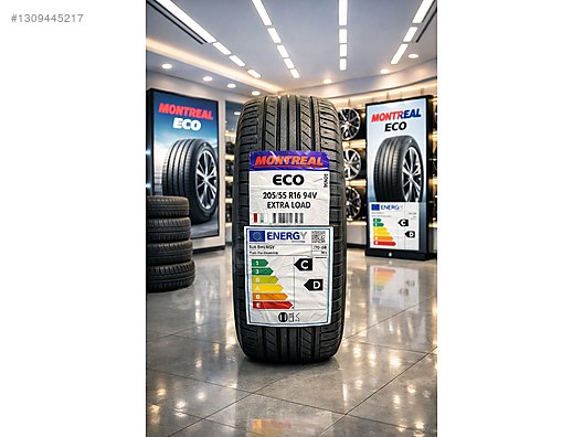 MONTREAL 205/55R16 94V XL ECO YAZ LASTİĞİ 2026 MONTAJ DAHİL