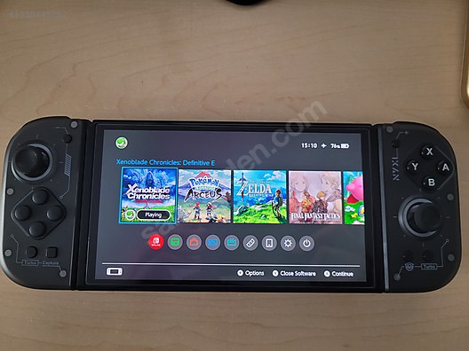 Nintendo Switch OLED Zelda Edition Çipli ve Aksesuarlar on