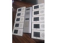 Na de 10 daireli görüntülü diafon sistemi full takım