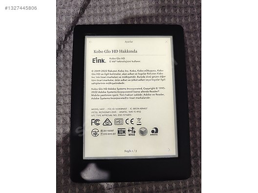 その他 Kobo glo Kobo Glo HD 4GB E-Kitap Okuyucu on sahibinden.com - 1327445806