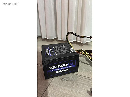 600W PSU ZALMAN Sorunsuz. - Güç Kaynağı ve Tüm Masaüstü Bilgisayar Parçaları sahibinden.com'da