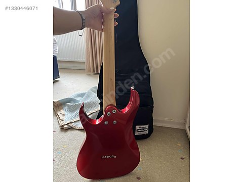 Ibanez GIO Electric Guitar カバー　スタンドセット Ibanez GIO GRG HSH Kırmızı Elektro Gitar + Kılıf - Gitar Çantası