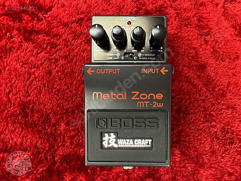 Boss MT-2W Waza Metal Zone - Efekt Pedalı ve Diğer Enstrüman Yan