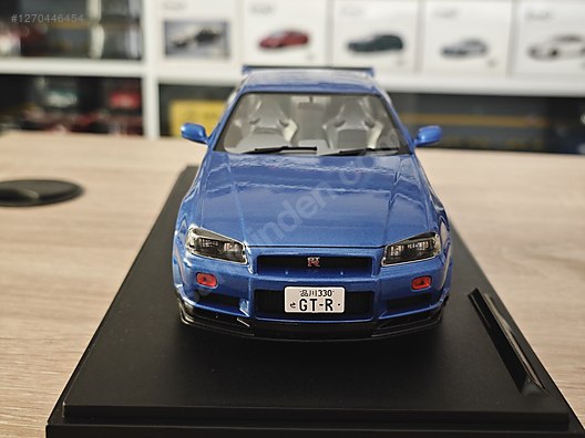 1/18 NİSSAN SKYLİNE R34 GT-R on sahibinden.com - 1270446454