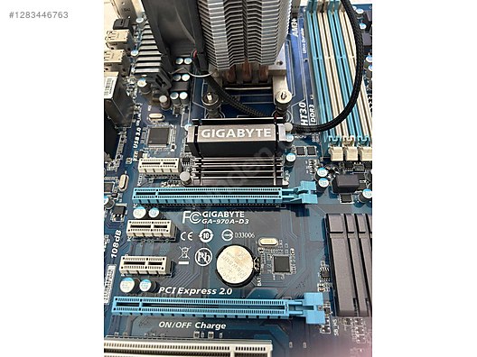 Gigabyte GA970A-D3 AM3+ Anakart, FX6300 işlemci ve Fan - Anakart ve Tüm Masaüstü Bilgisayar Parçaları sahibinden.com'da