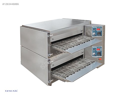 İZMAK TECO 800E ÇİFT KATLI KONVEYÖRLÜ PİZZA-PİDE-KÜNEFE FIRINI