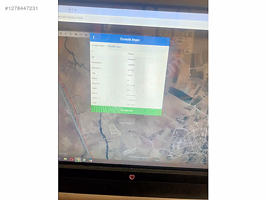 DAĞDERE DE SATILIK MÜSTAKİL TARLA #1278447231