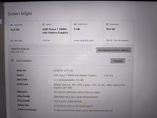 Used & Brand New Items / Gaming & Gamers Exclusive / Gaming PC / Gaming Laptop / Acer