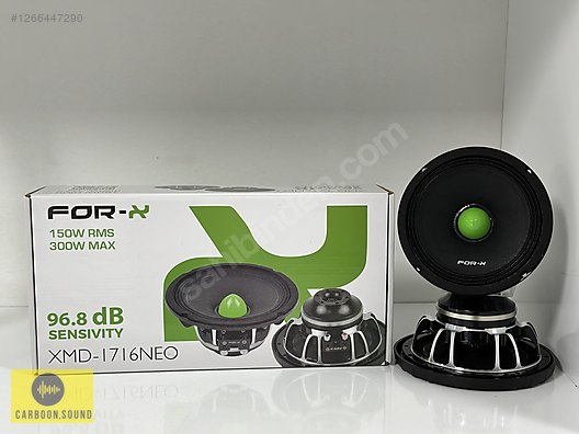 Hoparlör / Midrange / For-X XMD-1716 16cm Neodium Midrange (Hulk