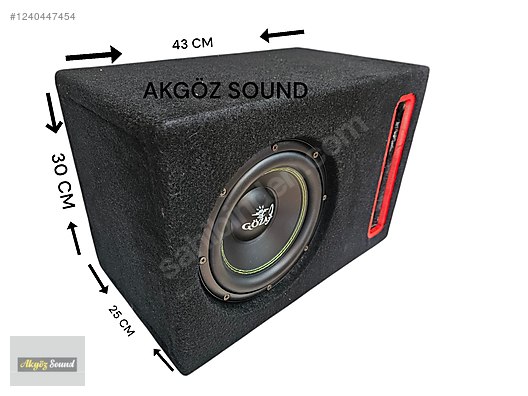 Hoparlör / Subwoofer / GÖZA-X GX-20 20 CM BAS KABİNLİ ÖZEL ÖLÇÜDE Hoparlör / Subwoofer / GÖZA-X GX-20 20 CM BAS KABİNLİ ÖZEL ÖLÇÜDE