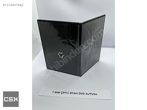 7 MM ÇİFTLİ SİYAH DVD KUTUSU on sahibinden.com - 1312447462