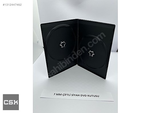 7 MM ÇİFTLİ SİYAH DVD KUTUSU on sahibinden.com - 1312447462