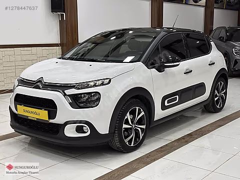SUNGUROĞLUNDAN 2023 C3 1.2 SHİNE OTOMATİK BOYASIZ...
