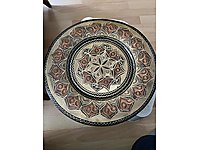 Bakır işlemeli tabak