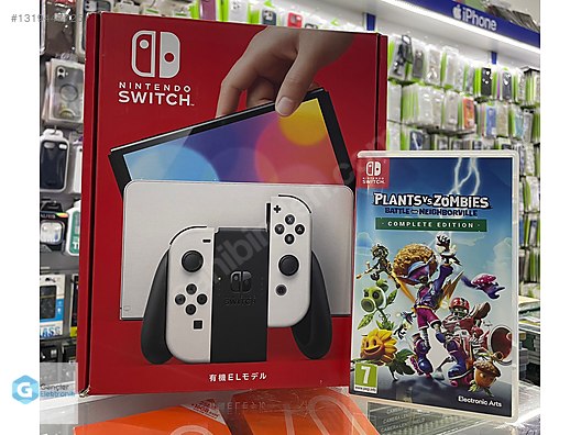 Nintendo Switch Oled SIFIR - Plants Vs Zombies - ÜCRETSİZ KURYE