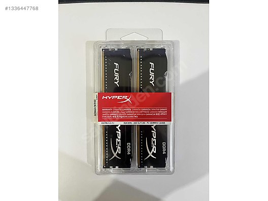 Kingston Fury 8GB Ram (2x4) sahibinden.comda - 1336447768