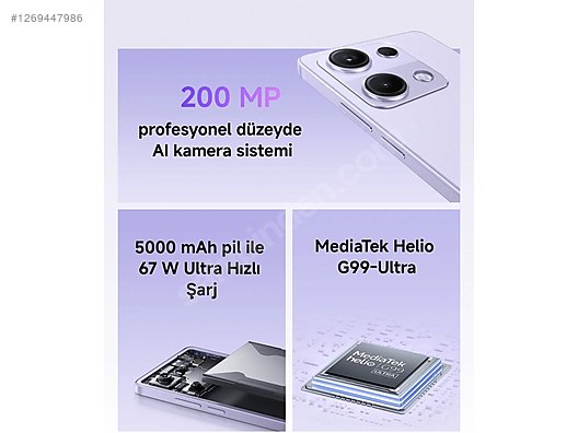 İkinci El ve Sıfır Alışveriş / Cep Telefonu & Aksesuar / Cep Telefonu / Xiaomi / Redmi Note 14S