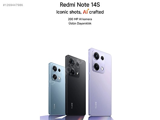 İkinci El ve Sıfır Alışveriş / Cep Telefonu & Aksesuar / Cep Telefonu / Xiaomi / Redmi Note 14S