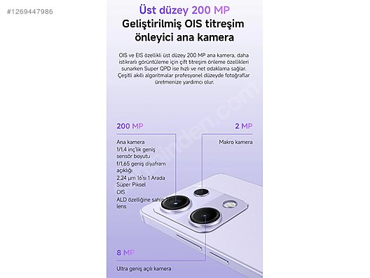 İkinci El ve Sıfır Alışveriş / Cep Telefonu & Aksesuar / Cep Telefonu / Xiaomi / Redmi Note 14S