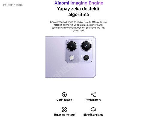 İkinci El ve Sıfır Alışveriş / Cep Telefonu & Aksesuar / Cep Telefonu / Xiaomi / Redmi Note 14S