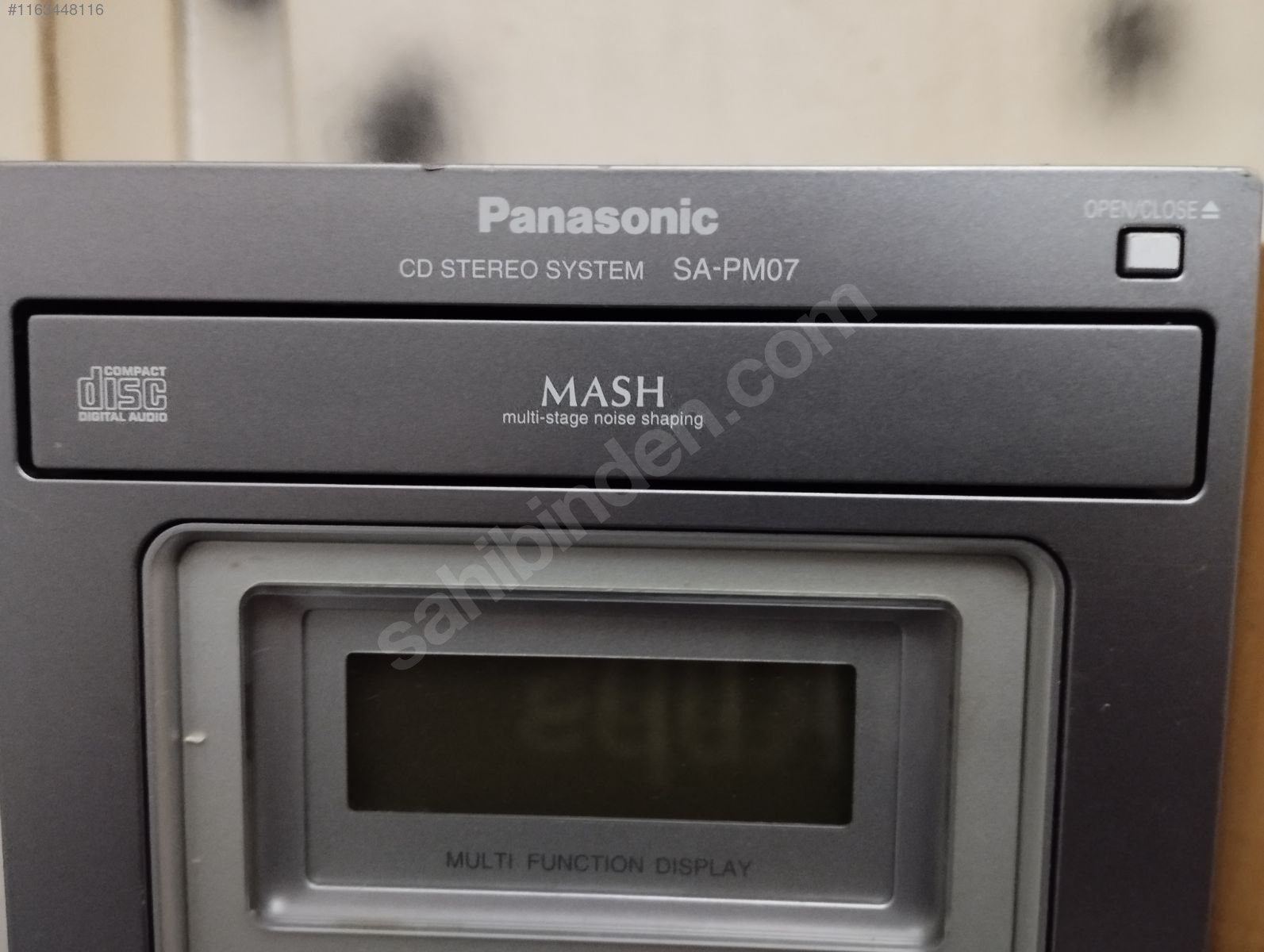 Panasonic SA-PM07 Stereo AM FM Kaset CD Çalar Mini Hi Fi sahibinden ...