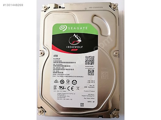 Seagate IronWolf ST4000VN008 4 TB 5900 rpm NAS Hard Disk