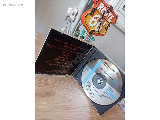 MICHAEL JACKSON-THRILLER / ORİJİNAL DÖNEM BASKISI - Müzik CD leri