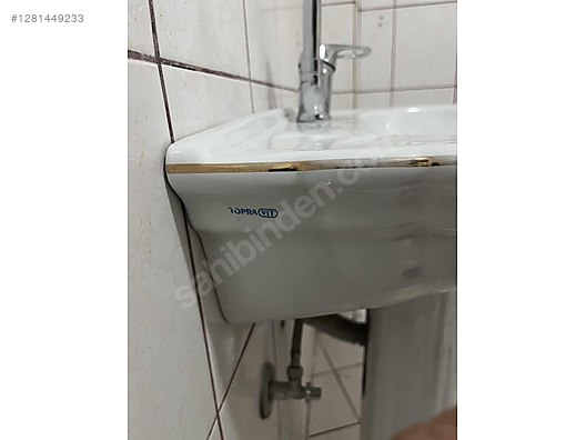 Lavabo Topra Vit ayaklı - Vitrifiye ve Yapı Malzemeleri sahibinden.com'da