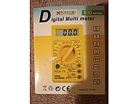 Kutulu ve Az Kullanılmış DT-830D Dijital Multimetre