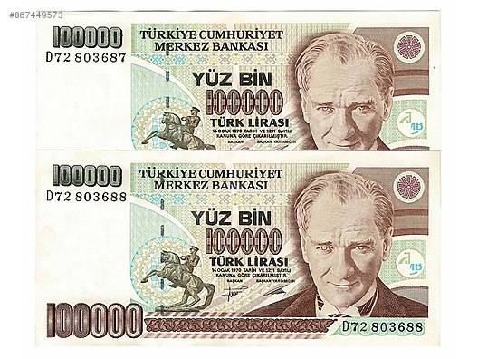 hatali basim 100 bin turk lirasi koleksiyonluk yerli kagit paralar sahibinden com da 867449573 hatali basim 100 bin turk lirasi koleksiyonluk yerli kagit paralar sahibinden com da 867449573