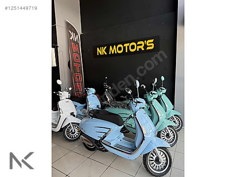 NK MOTORS'DAN 2024 125'lik KUBA SCOOTER