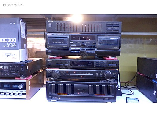 Technics　チューナー　アンプ　デッキ Technics Entegre Amfi - TECHNİCS PÜREPOWER DECK SET PROFOSYONEL