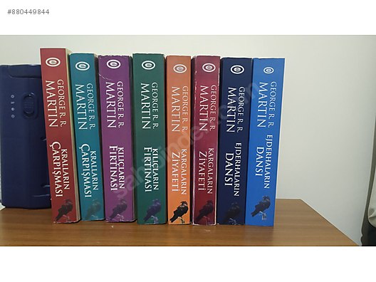 Buz Ve Atesin Sarkisi Game Of Thrones Toplu Kitap Ve Dergi Satislari Sahibinden Com Da 880449844