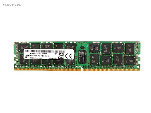 Micron MTA36ASF2G72PZ-2G1A2IK | DDR4 2133MHz 1.2V ECC RDIMM Reg