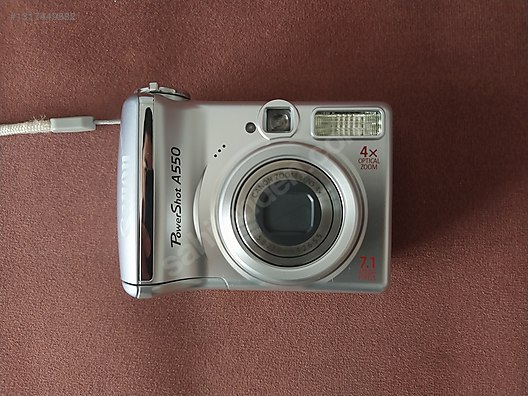 Kompakt / Canon / PowerShot A550 / Canon A550 - Satılık - İyi