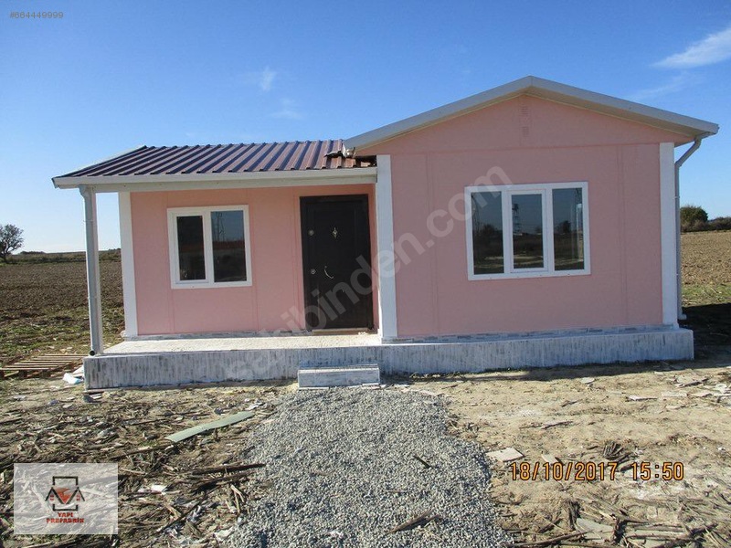 KAMPANYALI UYGUN ÖDEMELİ PREFABRİK EVLER 91M2 Satılık Prefabrik Ev