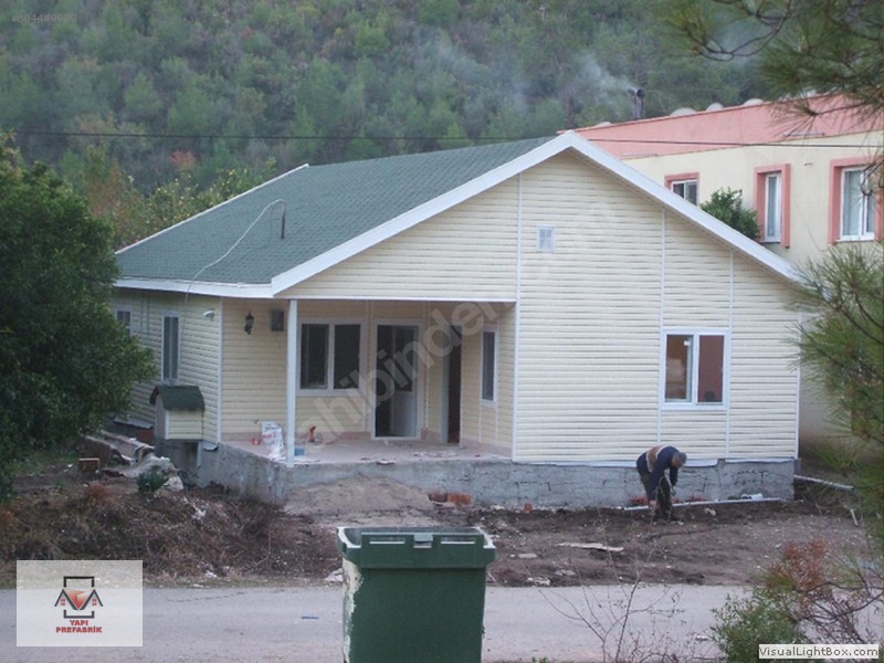 KAMPANYALI UYGUN ÖDEMELİ PREFABRİK EVLER 91M2 Satılık Prefabrik Ev