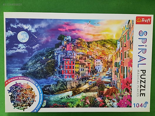 Spiral Puzzle. Trefl. Magic Bay. 1040 piece. Enjoyed this one very much. :  r/Jigsawpuzzles