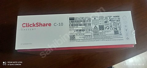 Barco Clickshare C-10 kablosuz sunum cihazi