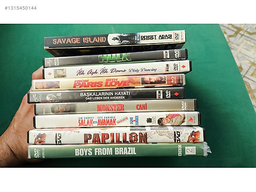 Temiz sıfır ürünler sorunsuz çiziksiz - Yabancı DVD Filmler