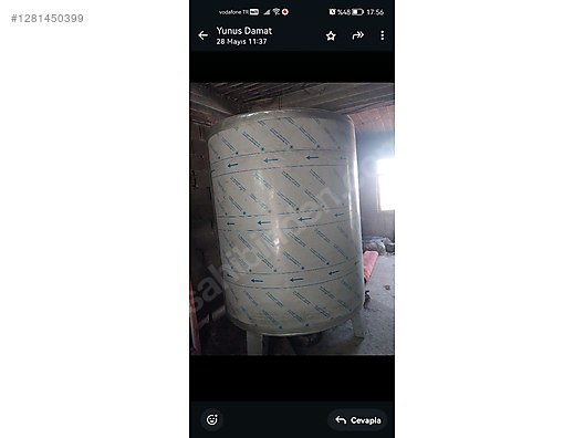 İkinci El ve Sıfır Alışveriş / Bahçe & Yapı Market / Yapı Malzemeleri / Sıhhi Tesisat / Su Deposu