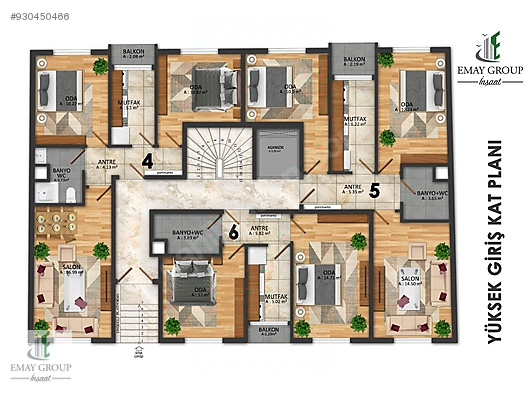emay group tan modern tasarimli luks balkonlu daire satilik daire ilanlari sahibinden com da 930450466