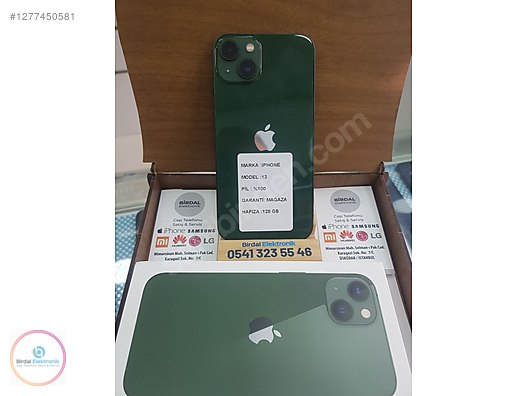 Resim Apple iPhone 13 İkinci El TR | 128 GB | Yeşil İkinci El IPHONE 13 128GB YESIL