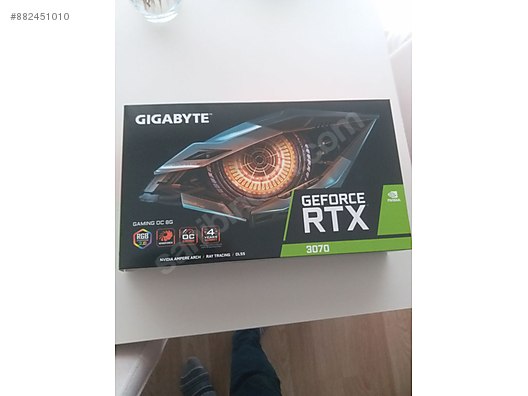 Gigabyte Rtx 3070 Gaming O C 4 Yil Garantili Gigabyte Ekran Karti Ilanlari Sahibinden Com Da 882451010
