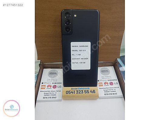 Resim Samsung S21+ İkinci El TR | 128 GB | Siyah İkinci El SAMSUNG S21+5G